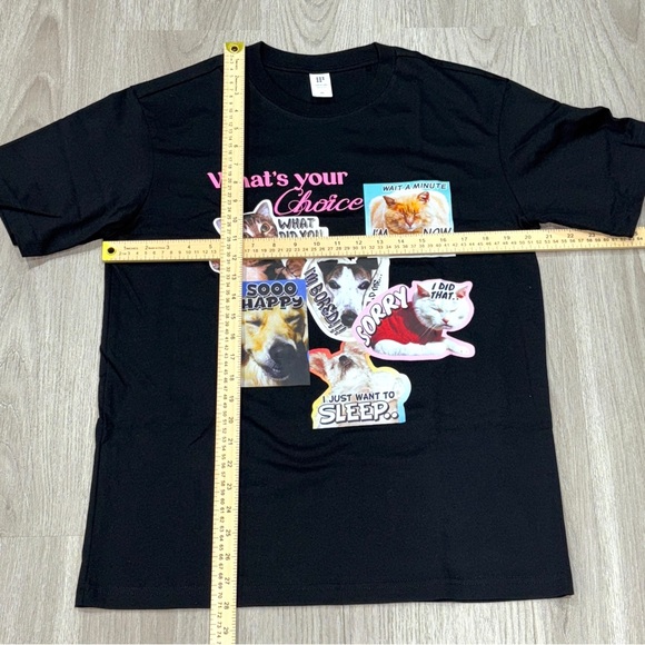 Cat Meme Graphic T-Shirt
— Unisex M - Picture 8 of 8